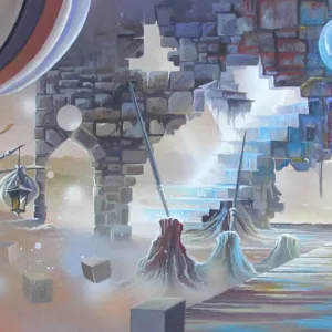 Un monde en couleurs Acrylique de Thierry Mordant - 2015