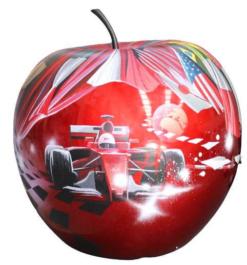 Pomme Red Formule 1 par Thierry Mordant