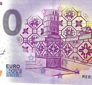 Billet Azulejos Euro Souvenir Portugal