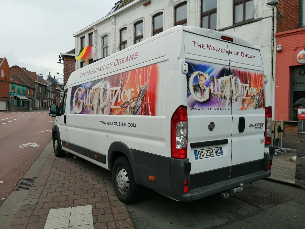 Habillage camionnette Gill Ouzier