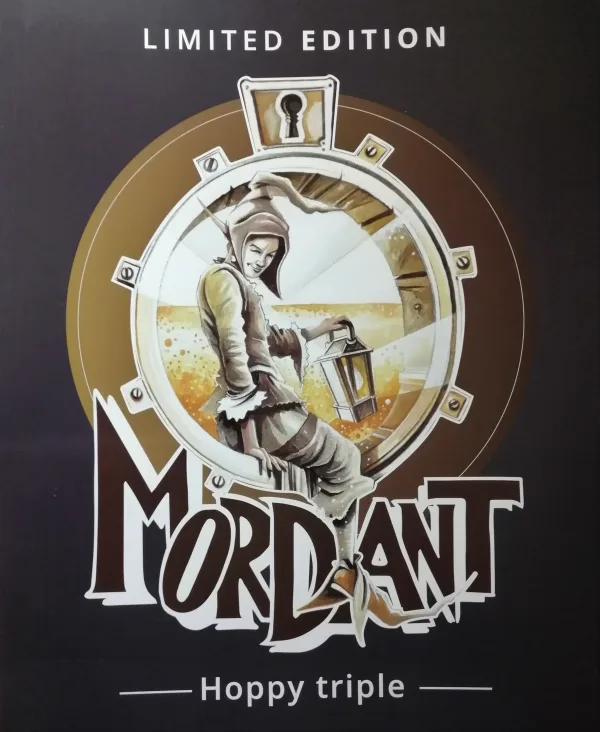Affiche Mordant Beer, tiré à part, édité autour de la Bière Mordant en 2 versions 