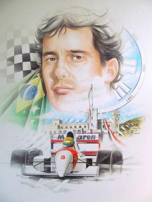 Hommage à Ayrton Senna