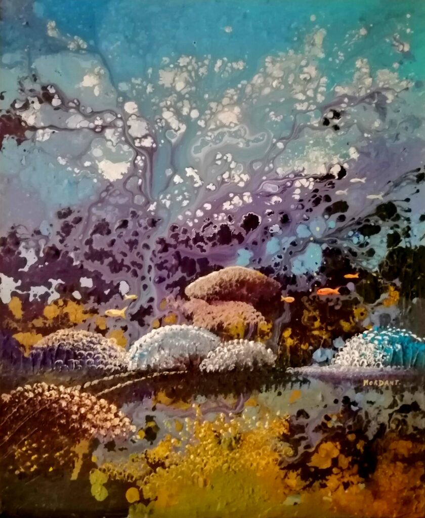 Matière Marine – Peinture marine unique de Thierry Mordant (2024)