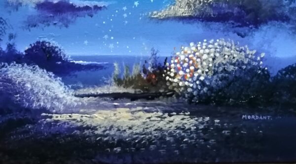 Âme Marine I, 46 x 38 cm de Thierry Mordant, Détails.