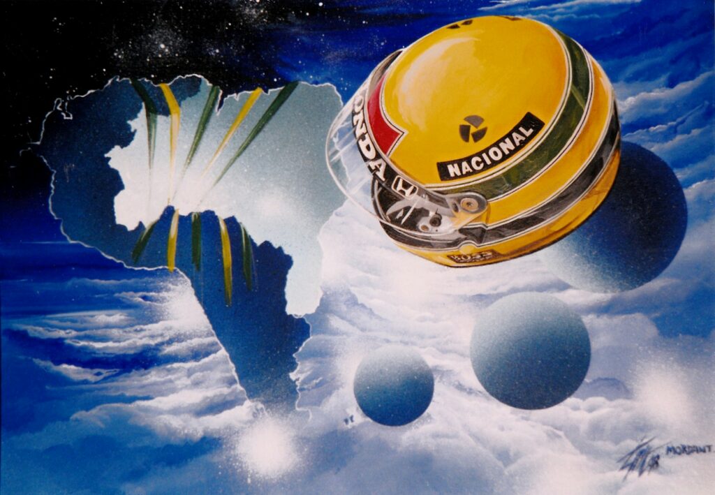FI Senna Hommage — Afrique — 1998 par Thierry Mordant