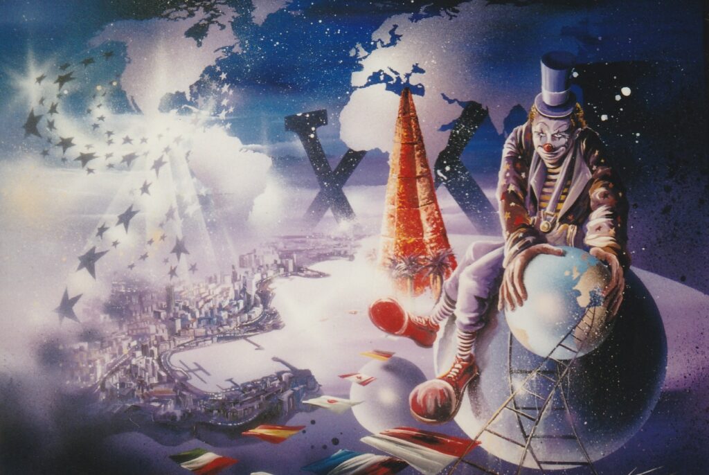 1999 - CLOWN CIRCUS MC XXI - collection privée