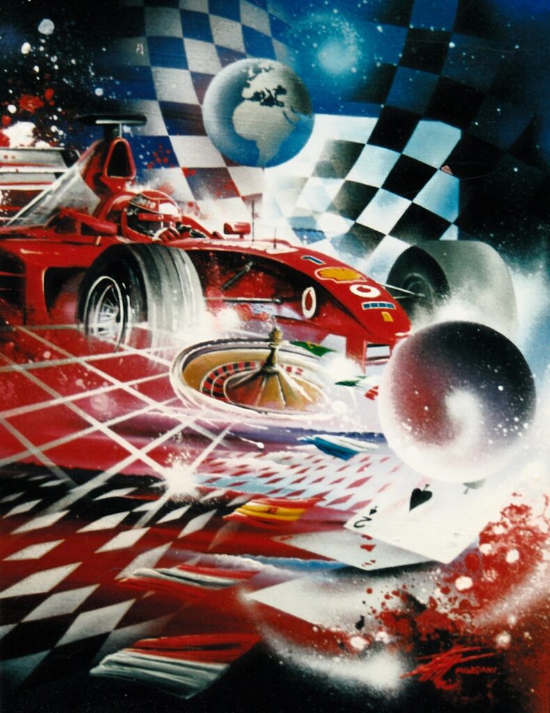 Formule Ferrari jeux par Thierry Mordant