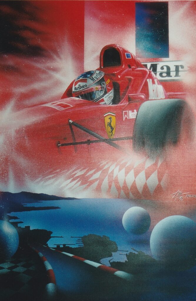 Formule 1 Ferrari — Monte Carlo 1997 — Thierry Mordant