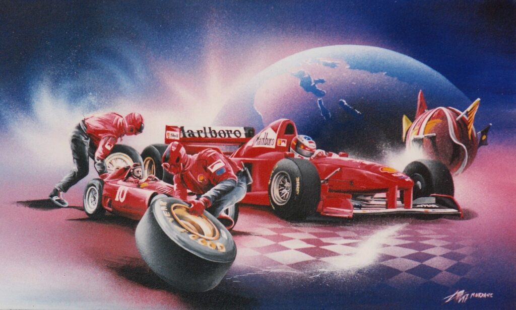 F1 Pit Stop Ferrari 1997