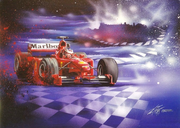 F1 Schumacher Monaco — 1997 — Thierry Mordant