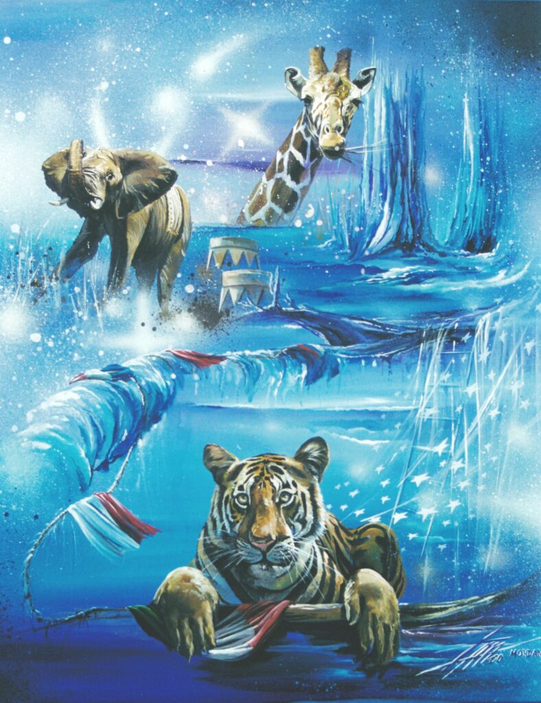 Zanimo cirque animalier 2000 collection privée Monaco