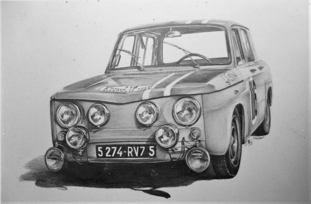 Cordini R8 — Drawing — 1995 — Undefined format — by Thierry Mordant