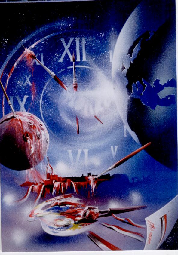 Arts in Monaco — Acrylic on cardboard — 1997 — Undefined format