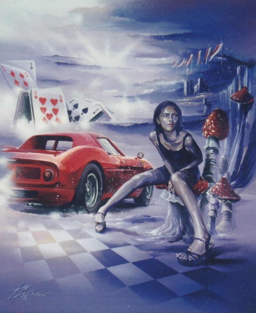 Fée 6 Bis — Acrylic on canvas — 1999 — Undefined format