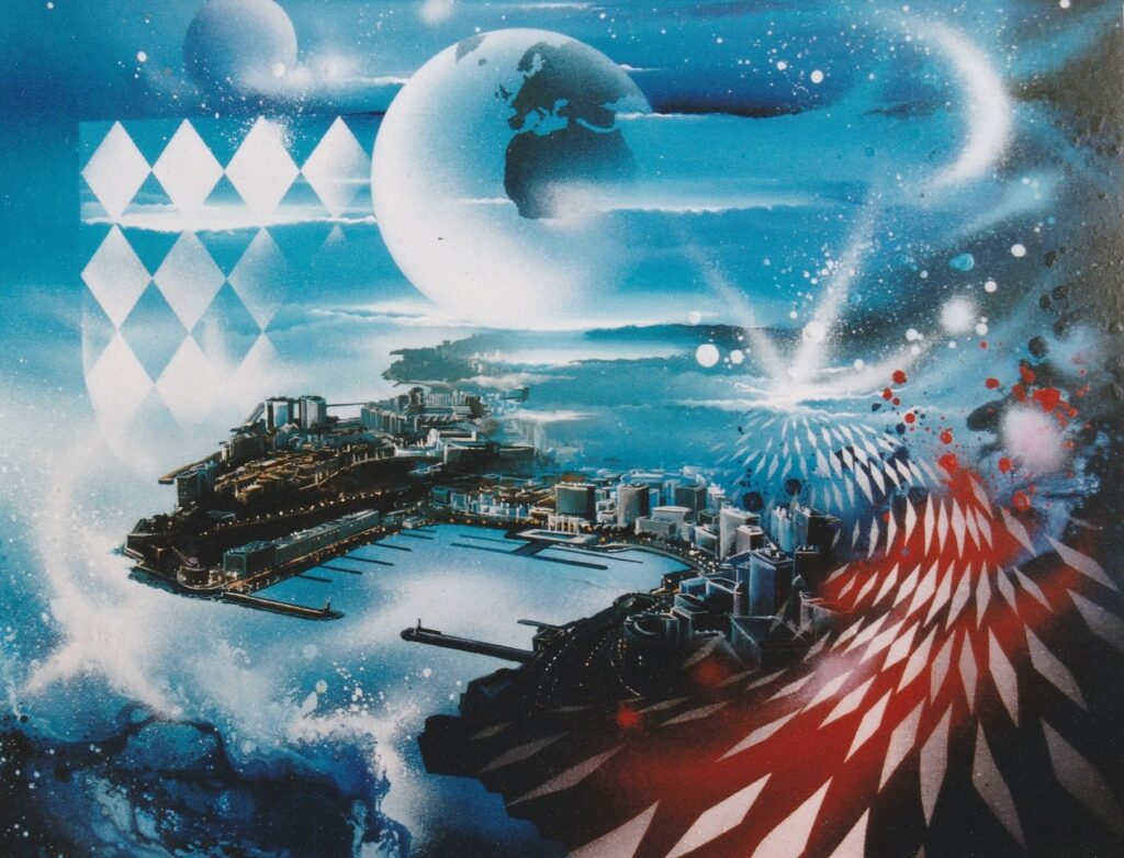 Vita Life— Acrylic on canvas— 2001— Undefined format