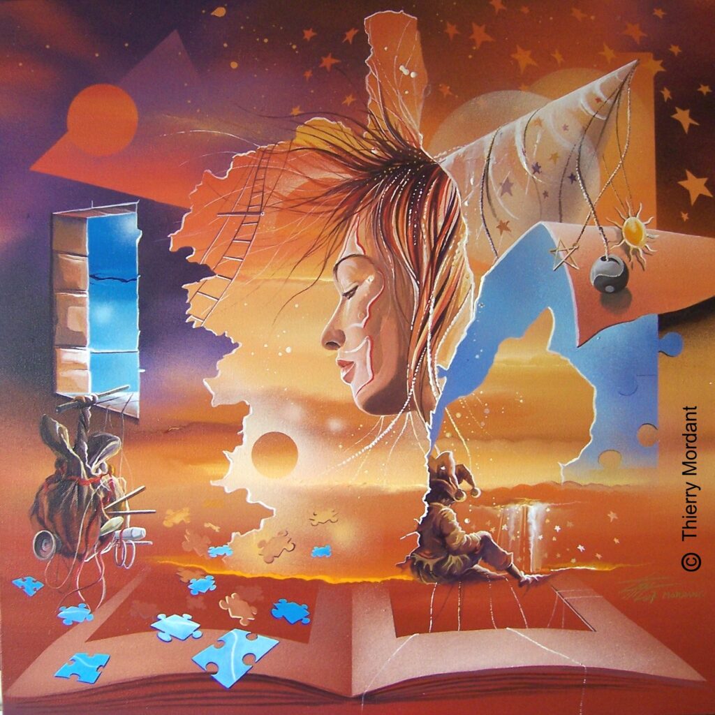 Rêves — Acrylic on canvas — 2007 — Undefined format — by Thierry Mordant