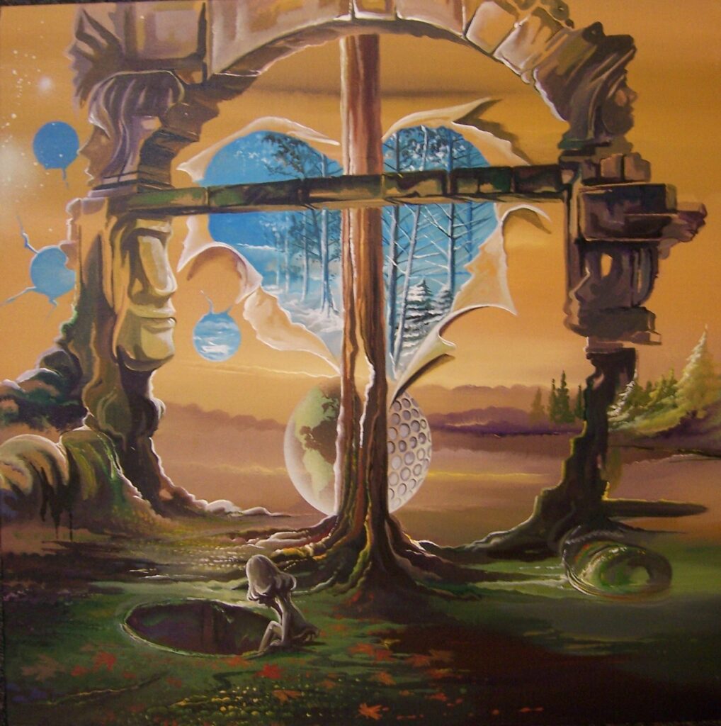 Saison Golf — Acrylic on canvas — 2010 — undefined format