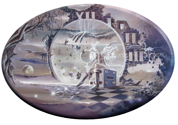 Cercle féerique — Acrylic on canvas — 2011 Undefined format