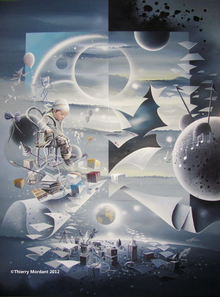 Zélie I— Acrylic on canvad — 2012— 132 x 92 cm