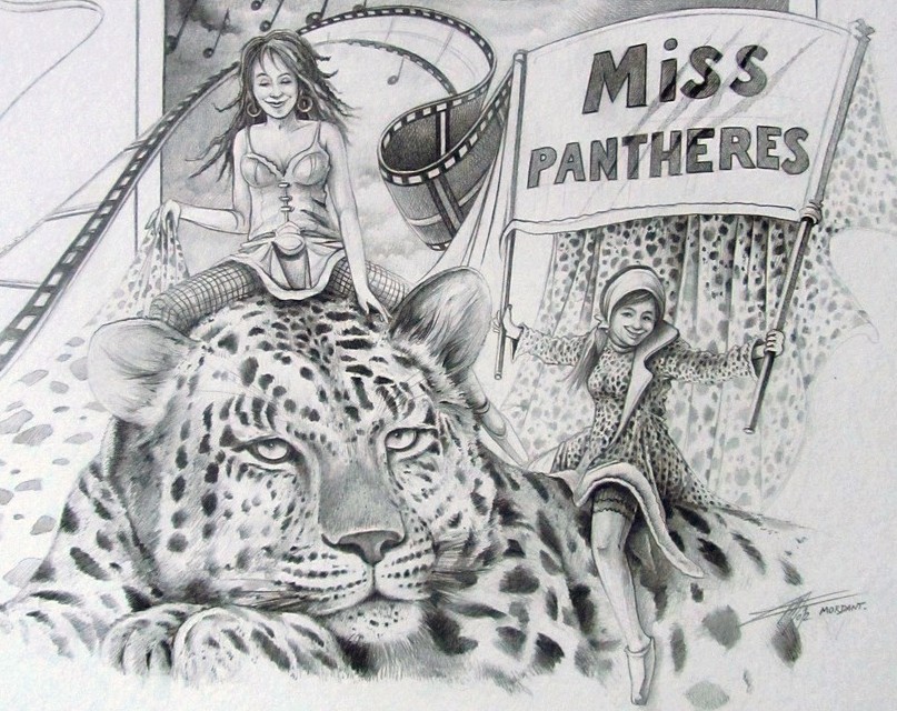 Femmes Panthéres — Drawing — 2012 — Undefined format