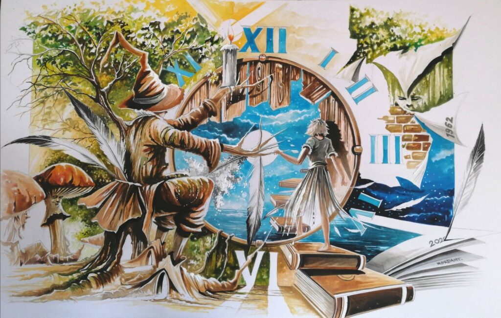 Jeremy Ferrer — Colored pencils — 2020 — Undefined format — by Thierry Mordant