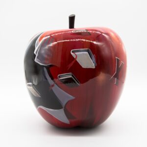 Petite Pomme livres — Acrylic on resin — by Thierry Mordant v1