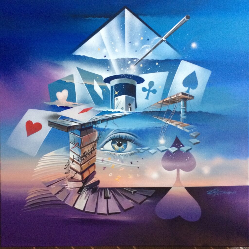 Bonne Etoile — Acrylic on canvas — 2018 — undefined format