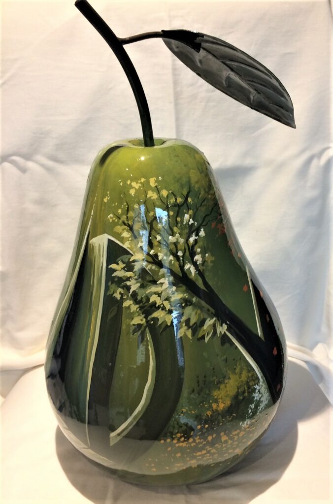 La Bonne Poire 4 saisons — Acrylic on resin — 2018 Undefined format
