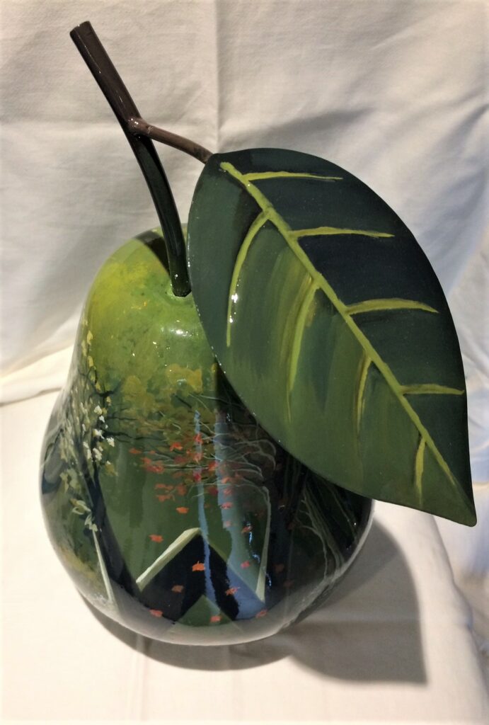La Bonne Poire 4 saisons — Acrylic on resin — 2018 Undefined format — by Thierry Mordant