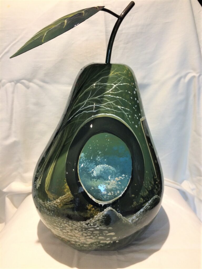 La Bonne Poire 4 saisons — Acrylic on resin — 2018 Undefined format