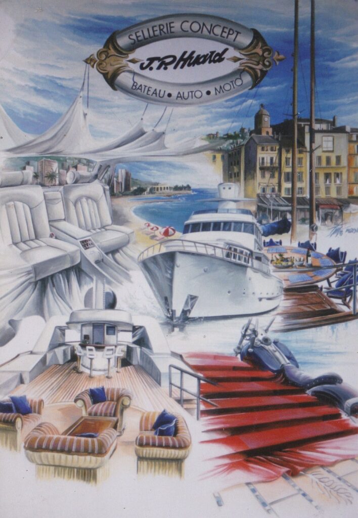 Visuel Sellerie Concept Cap D'Ail — Acrylic on cardboard — nd — Undefined format — by Thierry Mordant